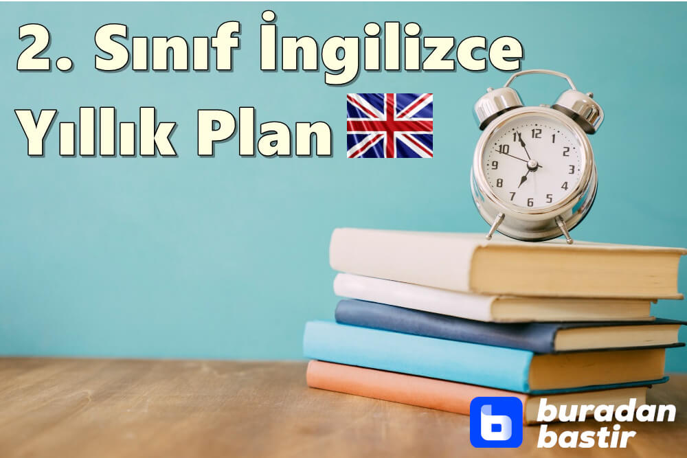 2. Sınıf İngilizce Yıllık Plan | [Bu Çizelge ile Başarı Kaçınılmaz]